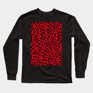 Fiery Leopard Long Sleeve T-Shirt